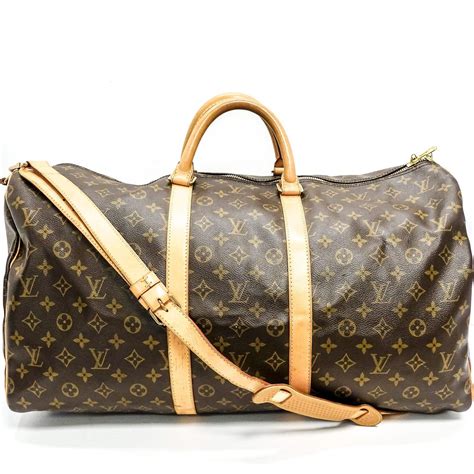 louis vuitton keepall 55 bandouliere|Louis Vuitton Keepall 55 macassar.